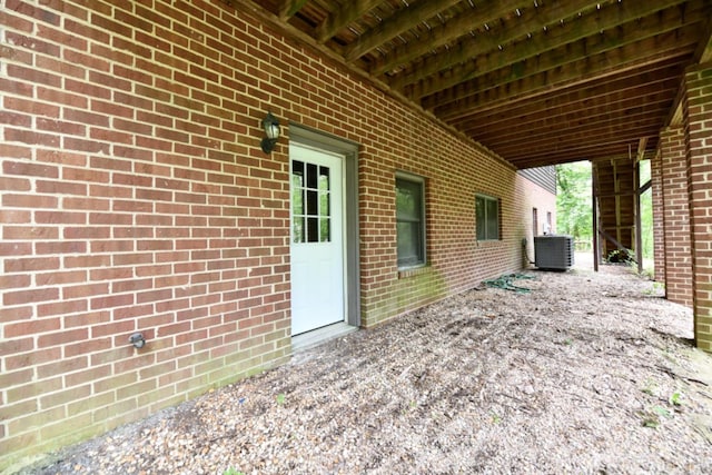 2130 Burnt Bridge Rd, Lynchburg, VA 24503 - view of patio featuring central air condition unit