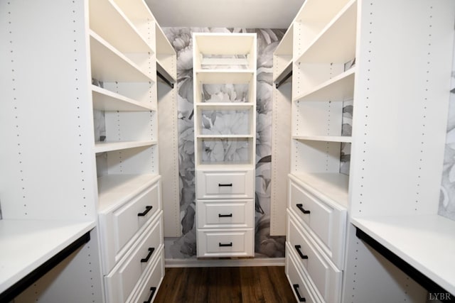 2130 Burnt Bridge Rd, Lynchburg, VA 24503 - walk in closet with dark wood-style floors