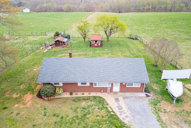 4100 Roark Mill Rd, Hurt, VA 24563 - aerial view of sparsely populated area