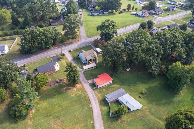 500 Leftwich St, Gretna, VA 24557 - aerial view of property and surrounding area featuring nearby suburban area