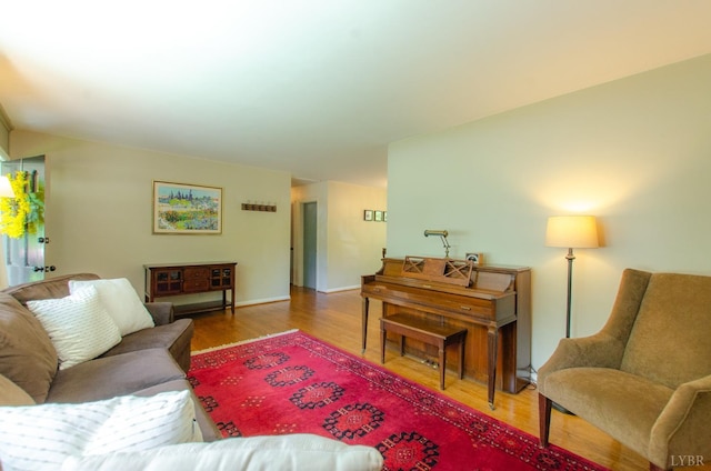 1426 Nelson Dr, Lynchburg, VA 24502 - living area with wood finished floors