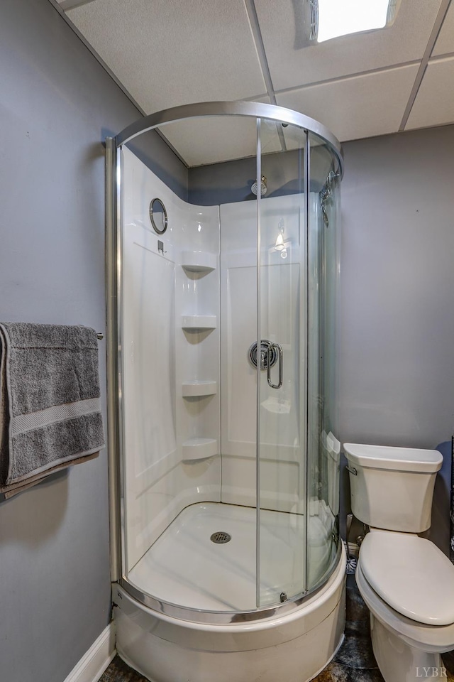 206 Bella Ct, Lynchburg, VA 24502 - full bathroom with a shower stall and toilet
