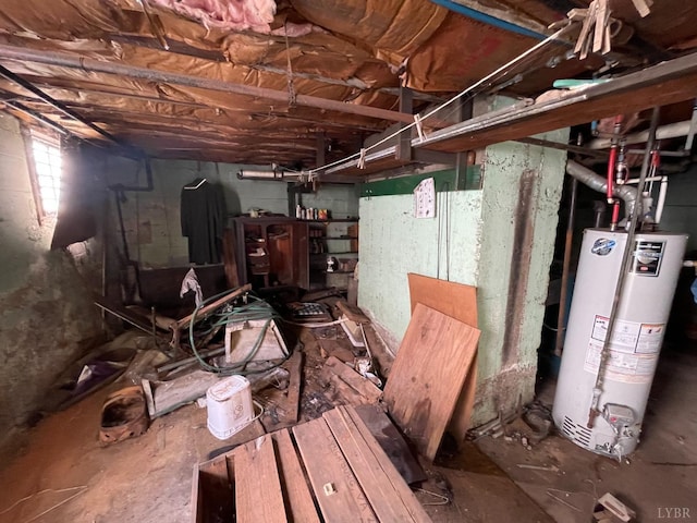 1706 Floyd St, Lynchburg, VA 24501 - basement with gas water heater