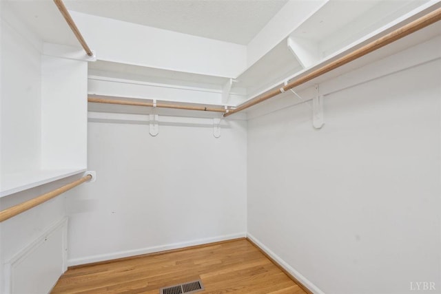 112 Cedarwood Ct, Forest, VA 24551 - spacious closet with light wood finished floors