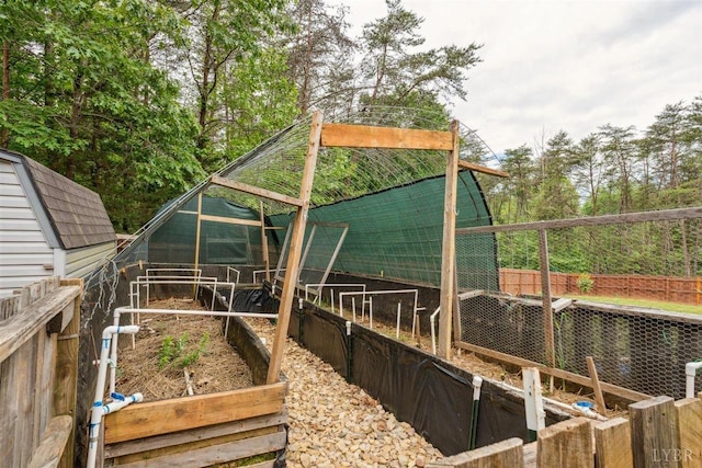 112 Cedarwood Ct, Forest, VA 24551 - view of yard featuring a vegetable garden