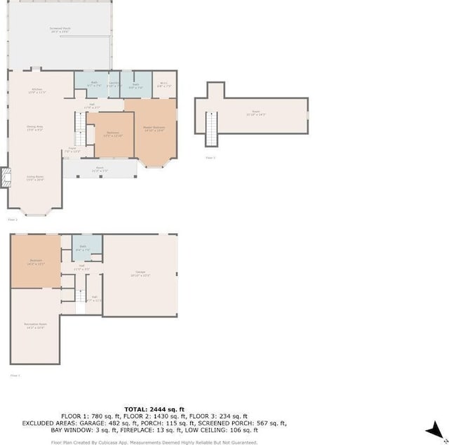 112 Cedarwood Ct, Forest, VA 24551 - home floor plan