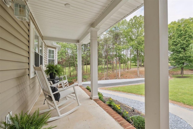 112 Cedarwood Ct, Forest, VA 24551 - view of porch