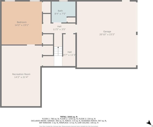 112 Cedarwood Ct, Forest, VA 24551 - floor plan / room layout