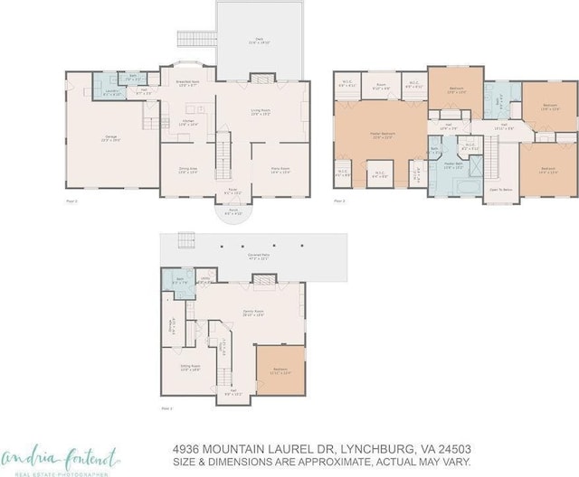 4936 Mountain Laurel Dr, Lynchburg, VA 24503 - home floor plan