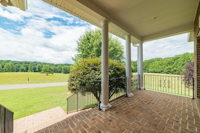 126 Golf Course Trl, Amherst, VA 24521 - view of patio