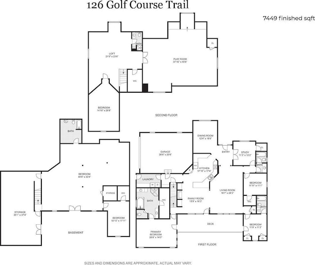126 Golf Course Trl, Amherst, VA 24521 - property floor plan