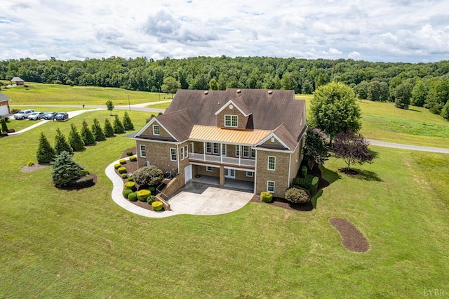 126 Golf Course Trl, Amherst, VA 24521 - view of subject property featuring a heavily wooded area
