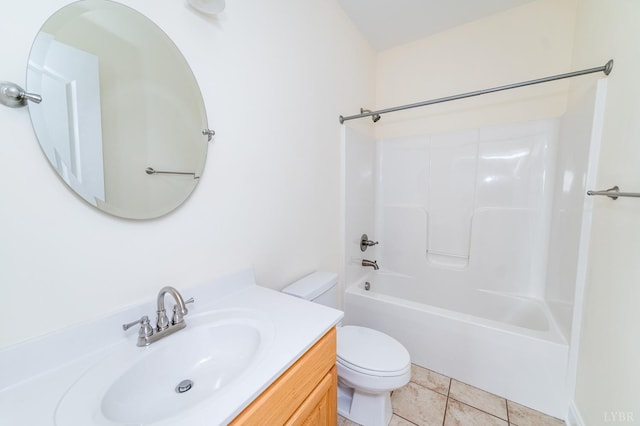 126 Golf Course Trl, Amherst, VA 24521 - full bathroom featuring toilet, vanity, and washtub / shower combination
