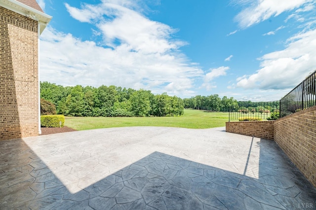 126 Golf Course Trl, Amherst, VA 24521 - view of patio