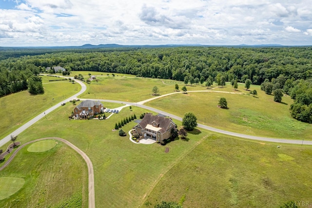 126 Golf Course Trl, Amherst, VA 24521 - aerial view of sparsely populated area featuring a heavily wooded area