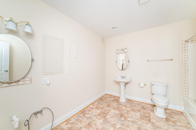 126 Golf Course Trl, Amherst, VA 24521 - bathroom with toilet and shower / bath combo