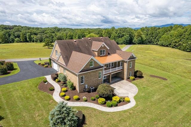 126 Golf Course Trl, Amherst, VA 24521 - view of subject property with a heavily wooded area