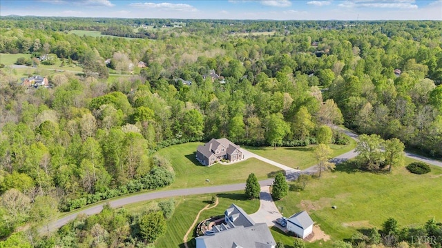 1037 Deer Hollow Rd, Forest, VA 24551 - aerial overview of property's location featuring a heavily wooded area
