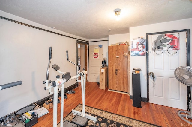 1706 Union St, Lynchburg, VA 24504 - workout room with wood finished floors