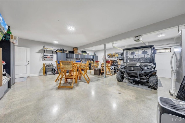 20438 Wyatts Way, Evington, VA 24550 - garage featuring baseboards