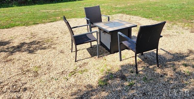 3164 Trent Hatchery Rd, Appomattox, VA 24522 - exterior view of a fire pit