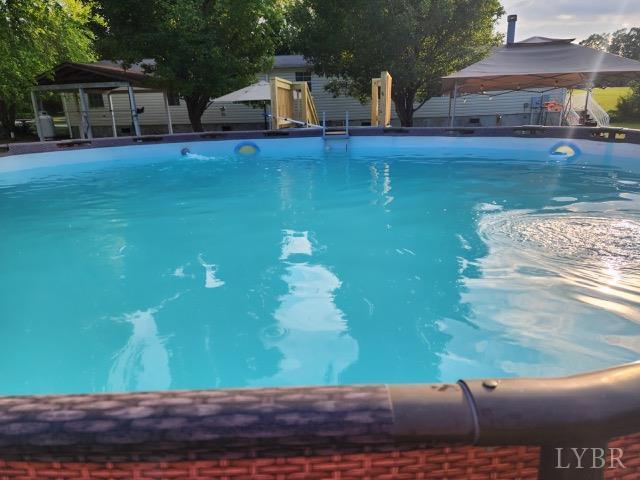 3164 Trent Hatchery Rd, Appomattox, VA 24522 - swimming pool with a gazebo