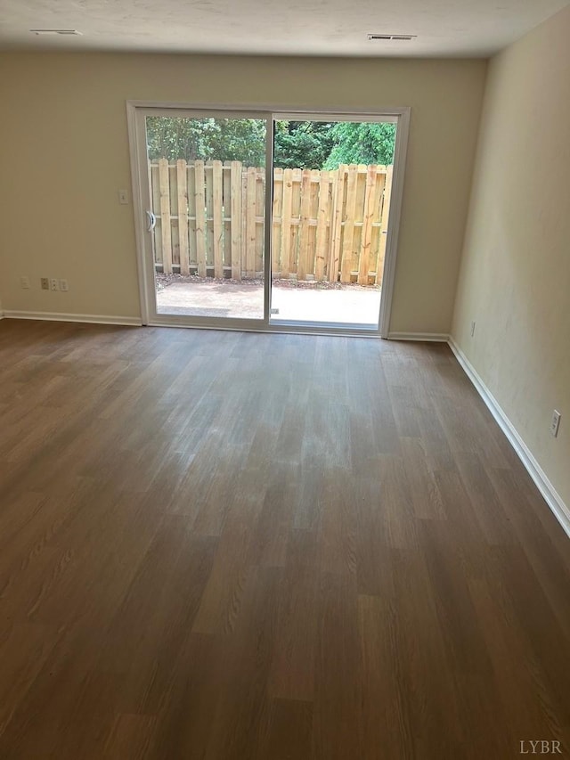 3101 Link Rd Unit 68, Lynchburg, VA 24503 - empty room with wood finished floors and baseboards
