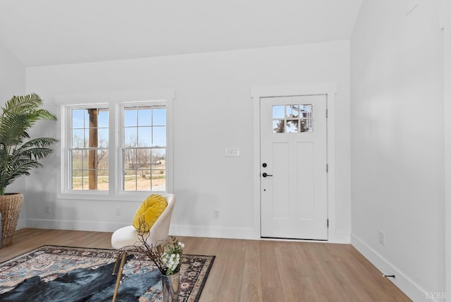 133 Fox Hall Dr, Amherst, VA 24521 - entrance foyer featuring wood finished floors and baseboards