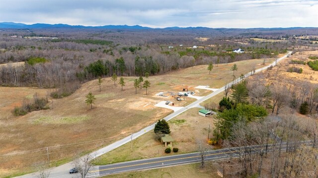 133 Fox Hall Dr, Amherst, VA 24521 - overview of rural landscape featuring a mountainous background