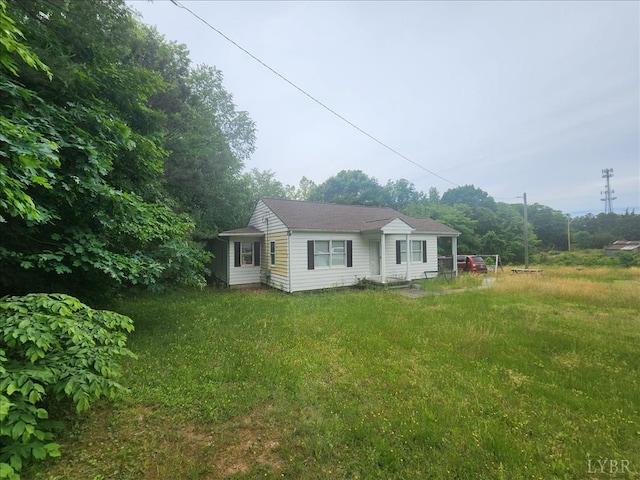 view of property exterior