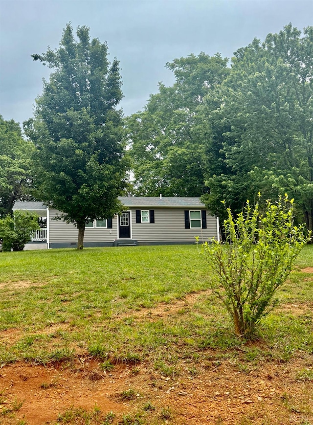 446 Plum Branch Rd, Lynchburg, VA 24504 - view of front facade featuring a front yard