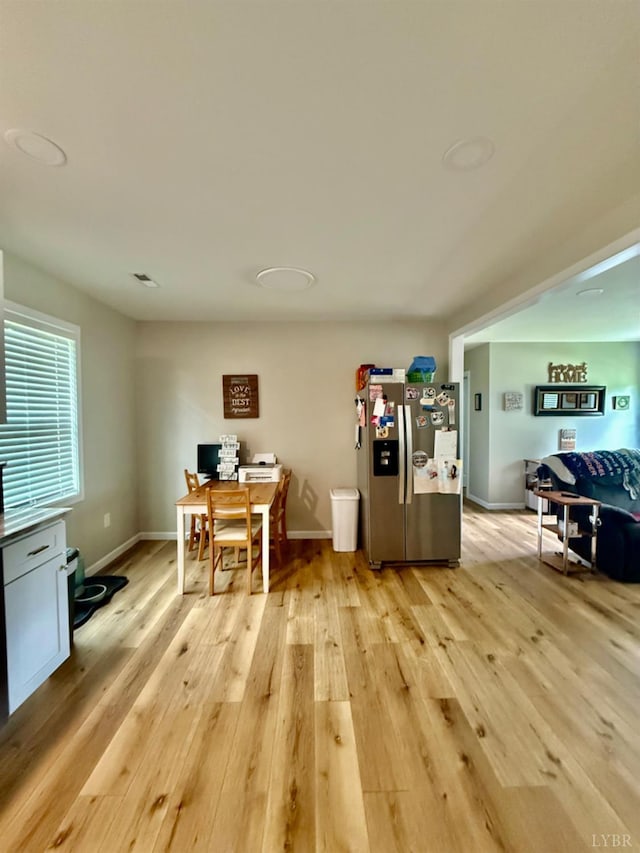 446 Plum Branch Rd, Lynchburg, VA 24504 - home office featuring light wood-style flooring and baseboards