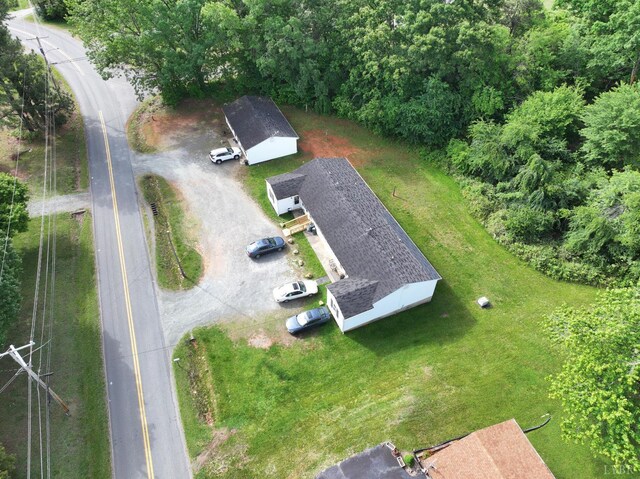 801 Henry St, Gretna, VA 24557 - aerial overview of property's location