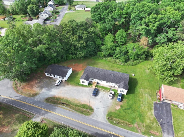 801 Henry St, Gretna, VA 24557 - aerial view of property and surrounding area