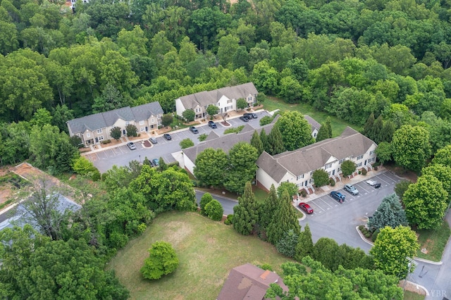1810 Broadway St Unit 211, Lynchburg, VA 24501 - aerial view of property's location featuring nearby suburban area and a forest