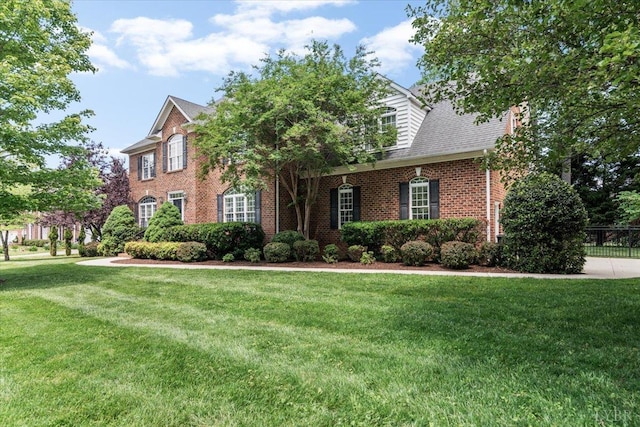 101 Trinity Ct, Lynchburg, VA 24502 - view of front of property with brick siding and a front yard