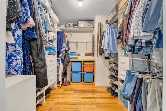 806 Cedar Key Ln, Huddleston, VA 24104 - walk in closet with wood finished floors