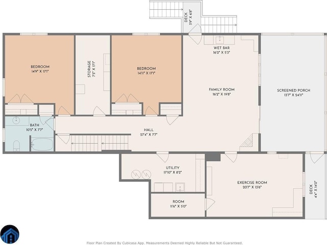 806 Cedar Key Ln, Huddleston, VA 24104 - view of room layout