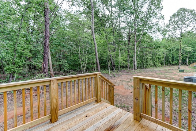 895 Union Hill Rd, Amherst, VA 24522 - wooden terrace with central AC