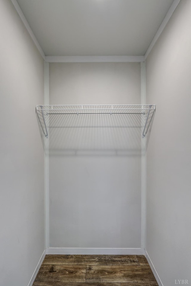 895 Union Hill Rd, Amherst, VA 24522 - walk in closet with dark wood-style floors