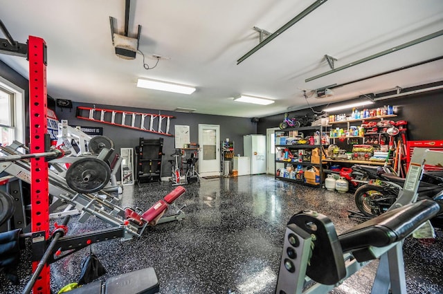 135 Warner Rd, Lynchburg, VA 24504 - garage featuring a garage door opener
