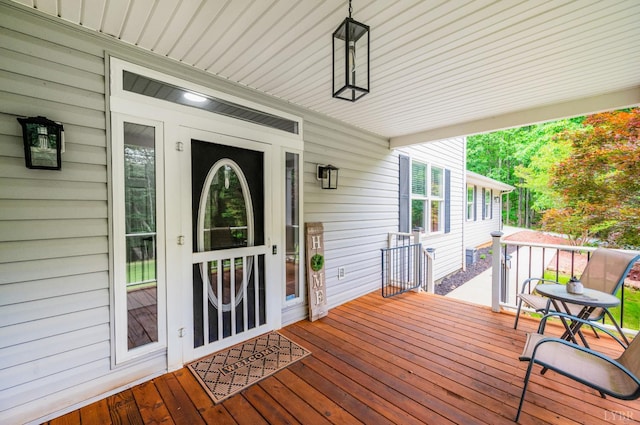 135 Warner Rd, Lynchburg, VA 24504 - view of wooden deck
