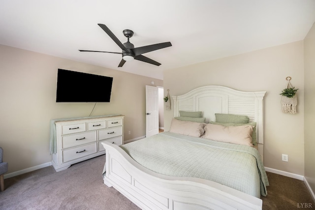 135 Warner Rd, Lynchburg, VA 24504 - carpeted bedroom with baseboards and ceiling fan