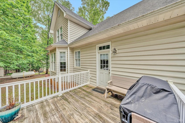 1309 W Pine Ridge Rd, Huddleston, VA 24014 - view of deck