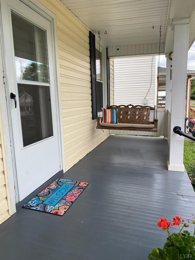 802 Erskine Ave, Lynchburg, VA 24501 - view of patio with a porch