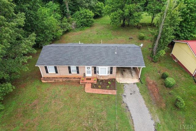 702 11th St, Altavista, VA 24517 - view from above of property
