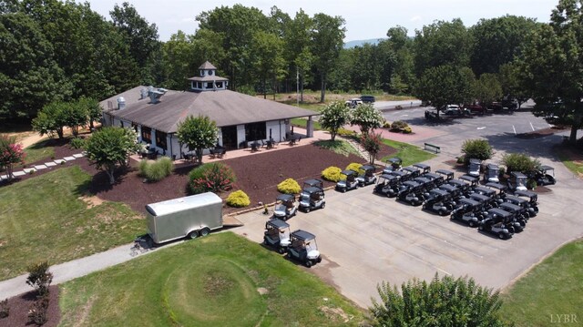 4 Gof View Ct, Huddleston, VA 24104 - aerial view of property and surrounding area