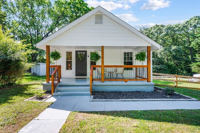 2808 Raleigh St, Lynchburg, VA 24501 - view of front of property with a porch