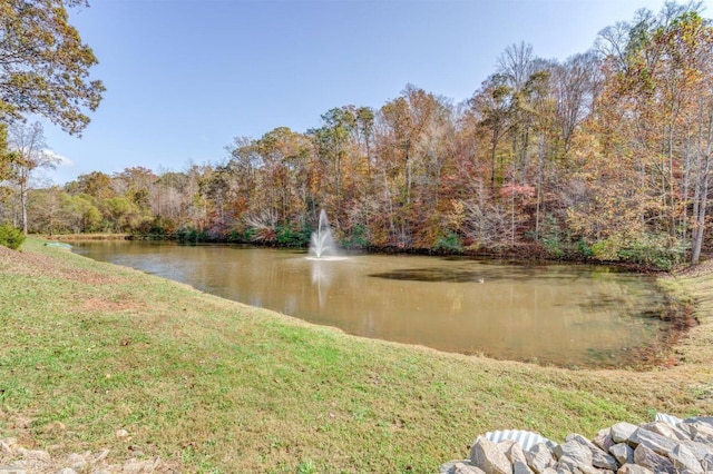 450 Holyfield Ln, Moneta, VA 24121 - water view featuring a heavily wooded area