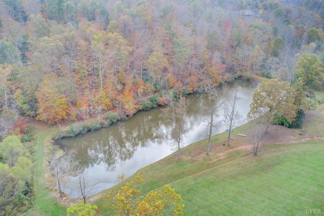 450 Holyfield Ln, Moneta, VA 24121 - aerial overview of property's location with a large body of water